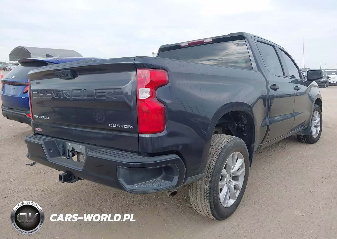 2022 Chevrolet Silverado 1500 2Wd Short Bed Custom VIN:3GCPABEK4NG640006 - 4
