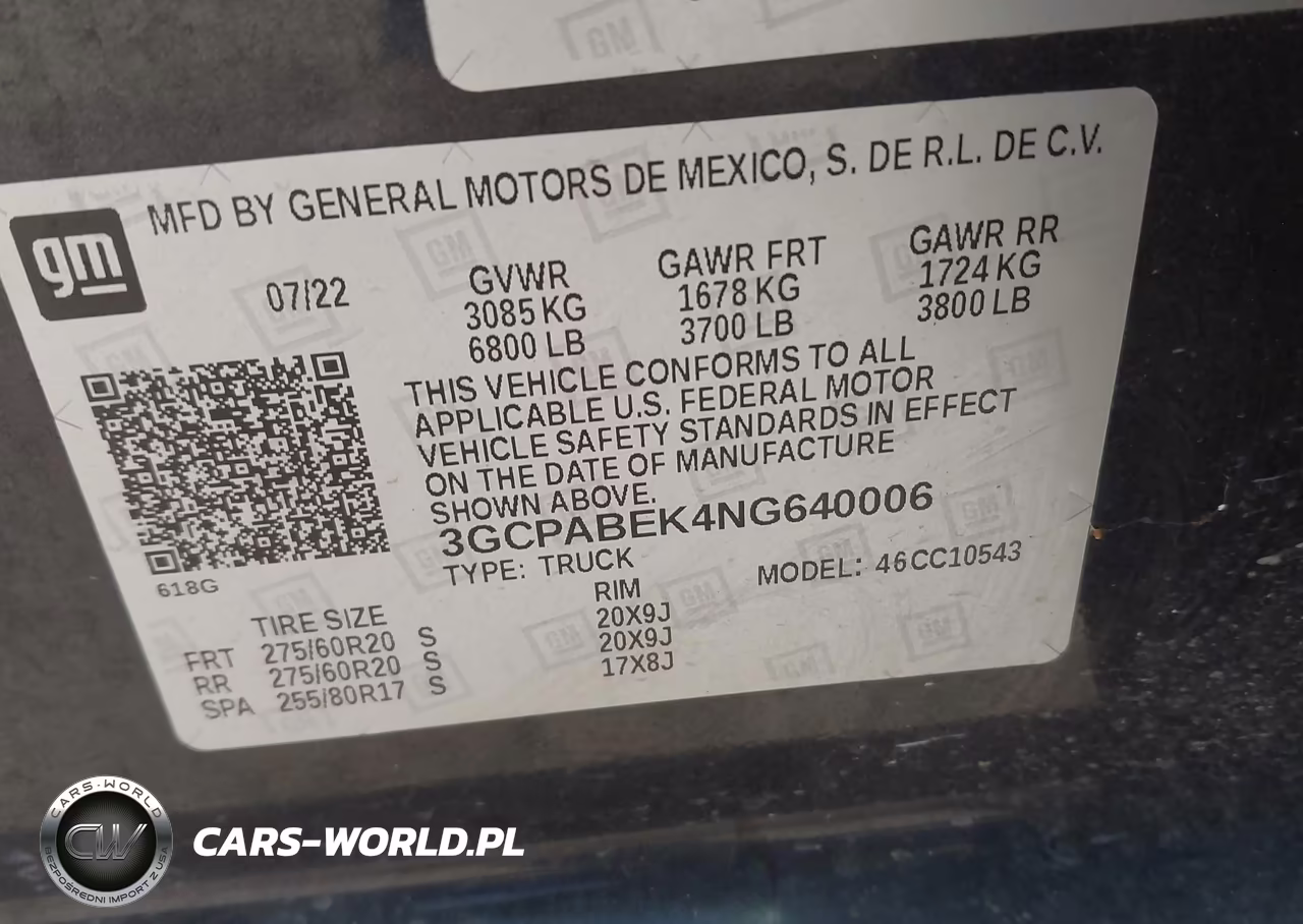 2022 Chevrolet Silverado 1500 2Wd Short Bed Custom VIN:3GCPABEK4NG640006 - 9