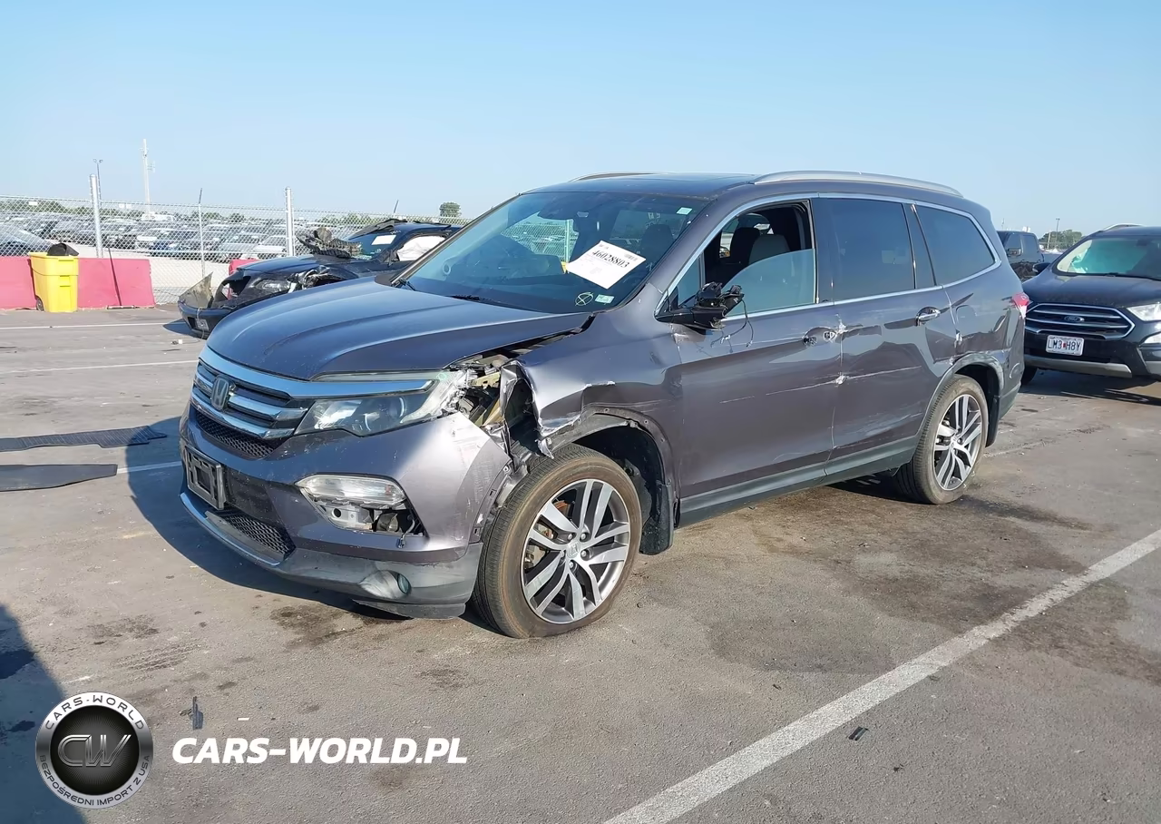 2016 Honda Pilot Touring VIN:5FNYF6H92GB066973 - 2