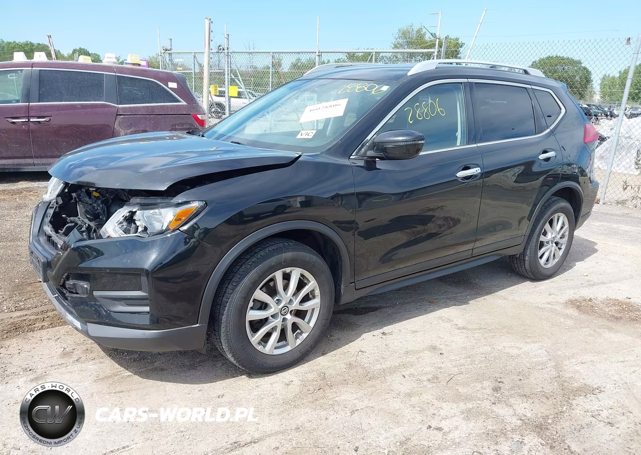 2017 Nissan Rogue Sv VIN:JN8AT2MV0HW252812 - 2