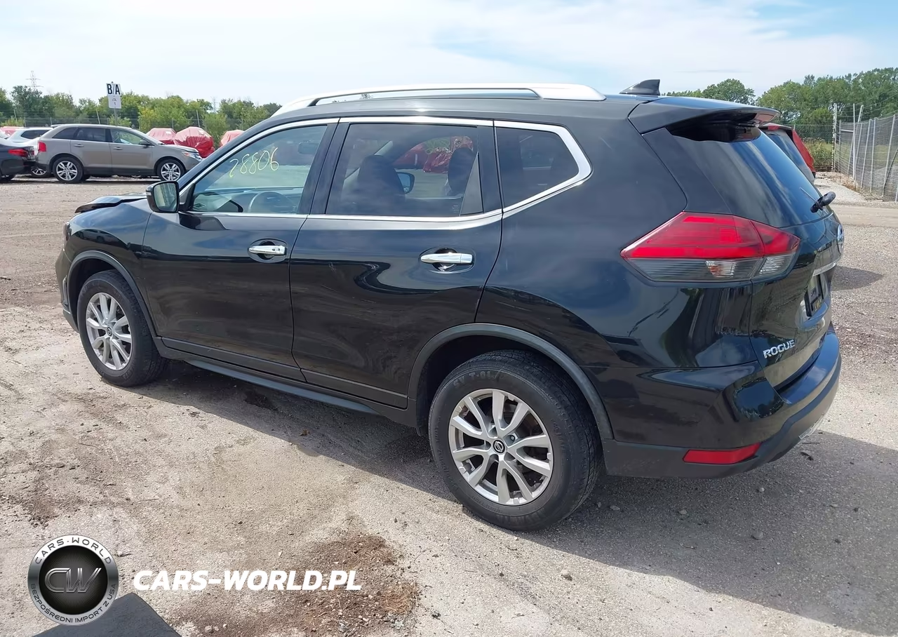 2017 Nissan Rogue Sv VIN:JN8AT2MV0HW252812 - 3