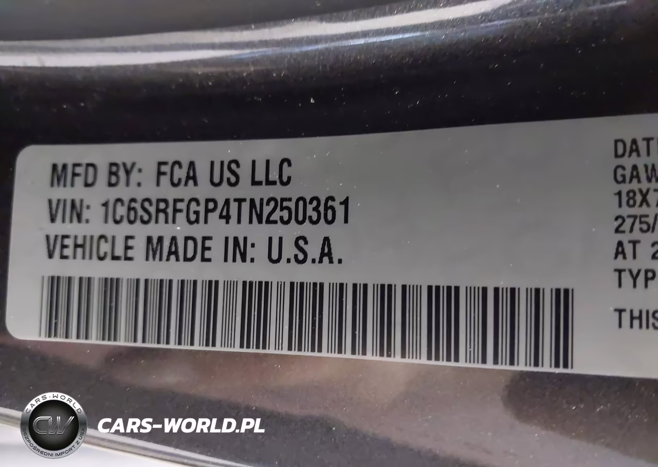 2026 Ram 1500 Tradesman 4X4 5'7 Box VIN:1C6SRFGP4TN250361 - 9