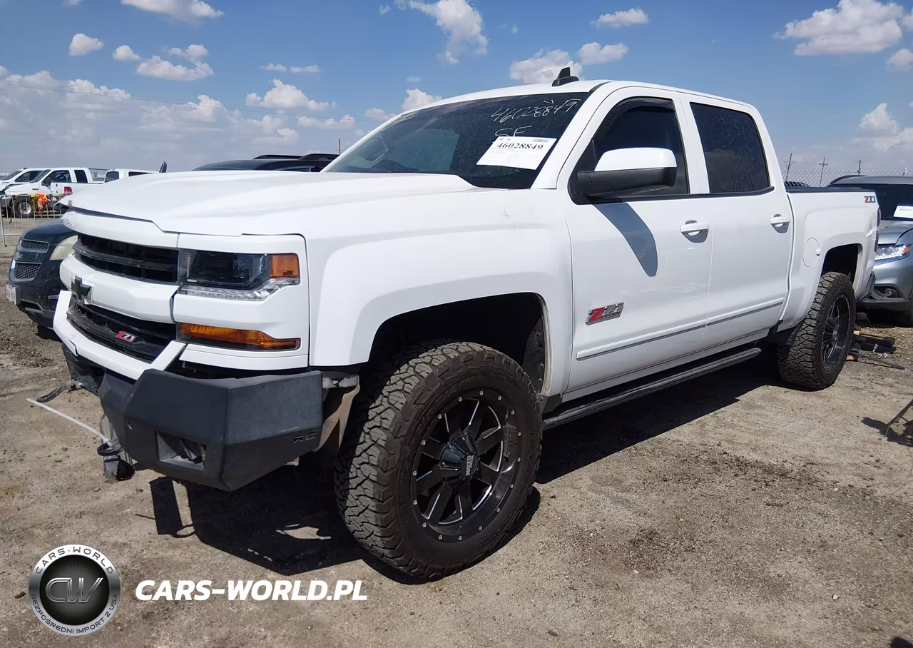2018 Chevrolet Silverado 1500 2Lt VIN:3GCUKRECXJG614649 - 2