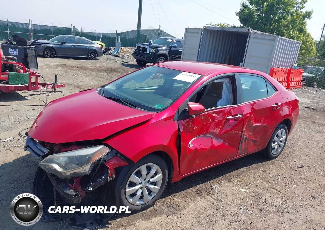 2016 Toyota Corolla Le VIN:2T1BURHE5GC536900 - 2