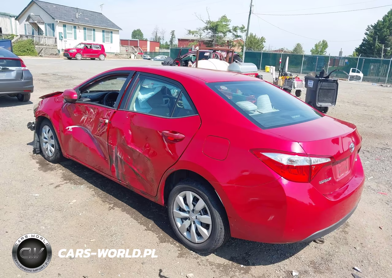 2016 Toyota Corolla Le VIN:2T1BURHE5GC536900 - 3
