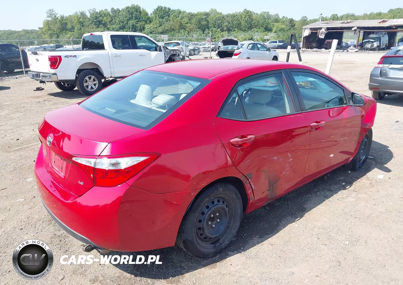 2016 Toyota Corolla Le VIN:2T1BURHE5GC536900 - 4