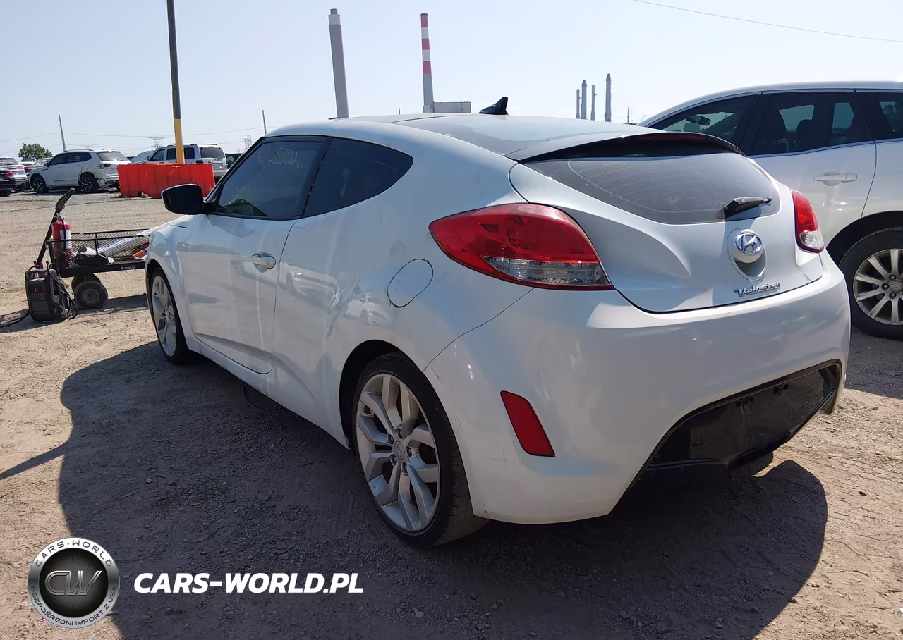 2012 Hyundai Veloster Base W-Gray VIN:KMHTC6AD5CU029690 - 3