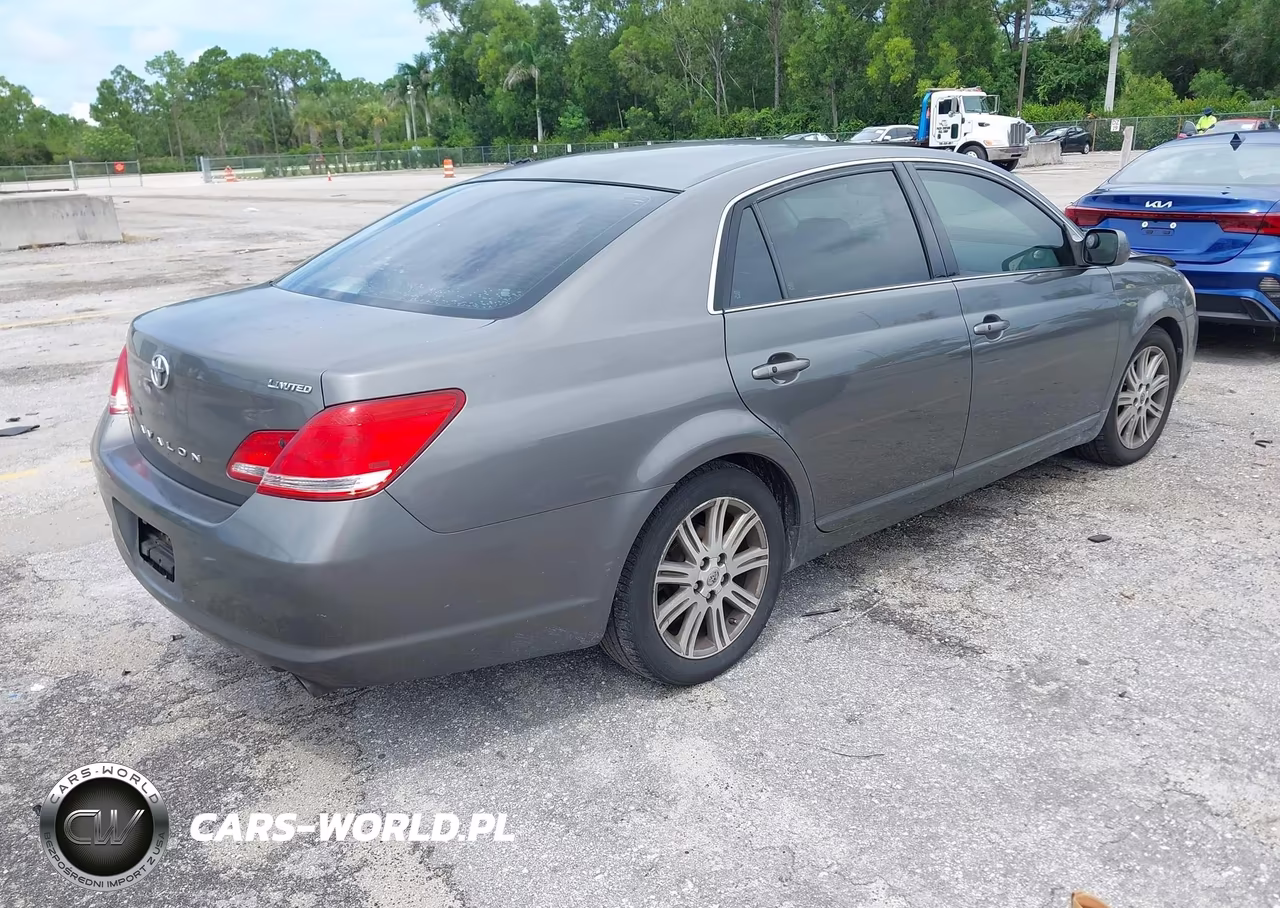 2007 Toyota Avalon Limited VIN:4T1BK36B57U178644 - 4
