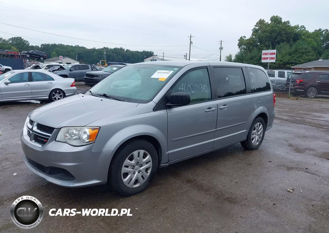 2016 Dodge Grand Caravan Se VIN:2C4RDGBG4GR285140 - 2