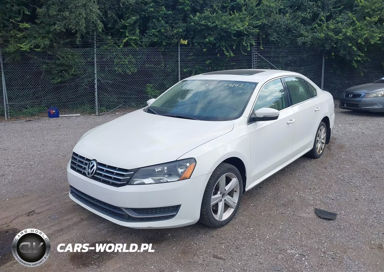 2013 VOLKSWAGEN PASSAT SE VIN:1VWBN7A33DC141142 - 2