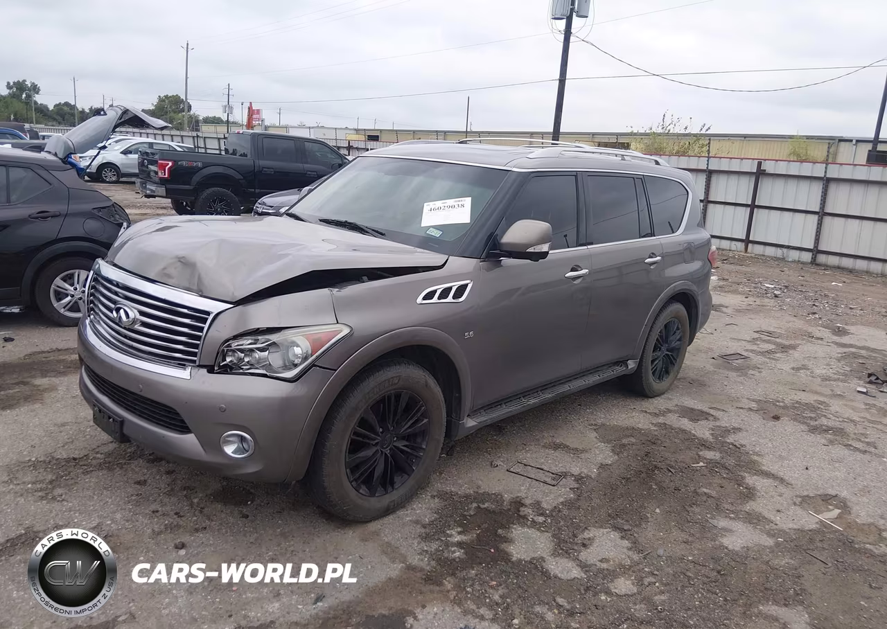 2014 Infiniti Qx80 VIN:JN8AZ2NF3E9555681 - 2