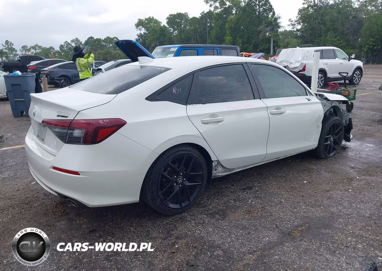 2026 Honda Civic Sport VIN:2HGFE2F55TH511439 - 4