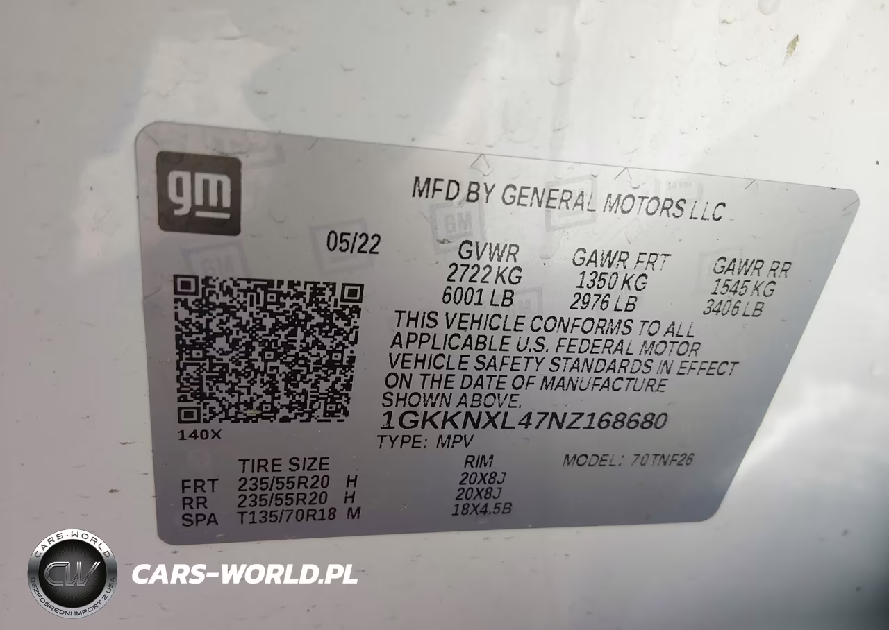 2022 GMC Acadia Awd Denali VIN:1GKKNXL47NZ168680 - 9