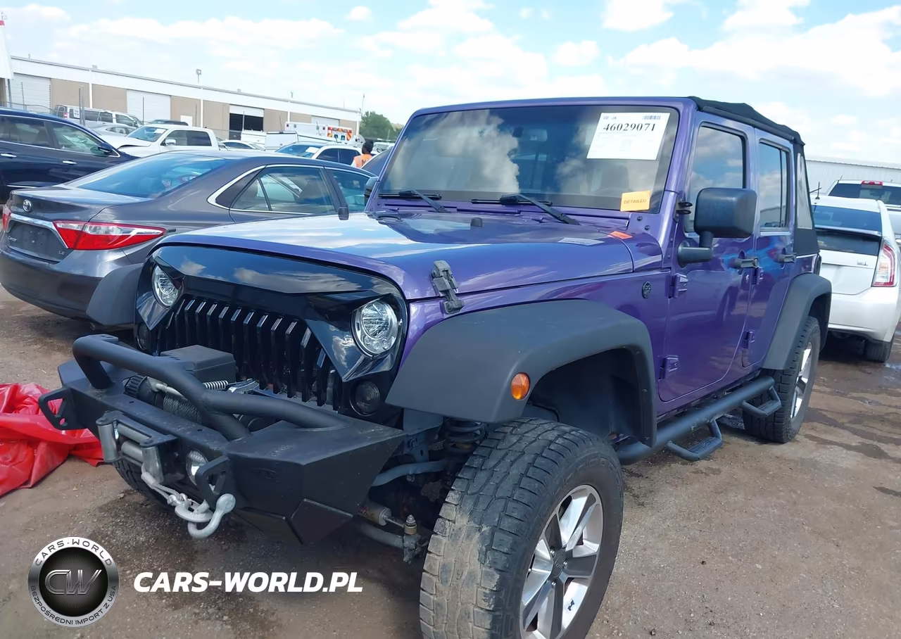 2018 Jeep Wrangler Jk Unlimited Sport S 4X4 VIN:1C4BJWDG5JL875431 - 2