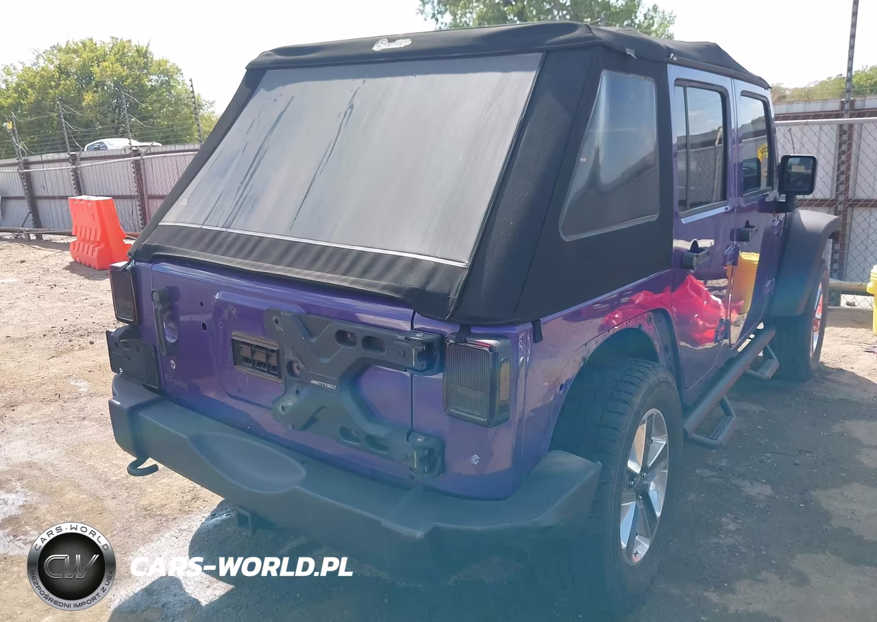 2018 Jeep Wrangler Jk Unlimited Sport S 4X4 VIN:1C4BJWDG5JL875431 - 4