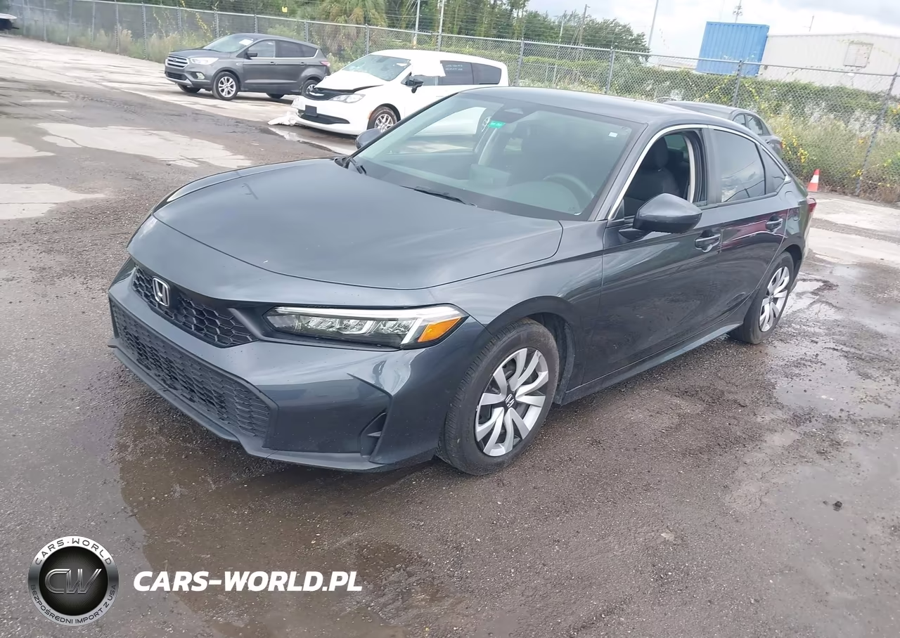 2025 Honda Civic Lx VIN:2HGFE2F20SH519727 - 2
