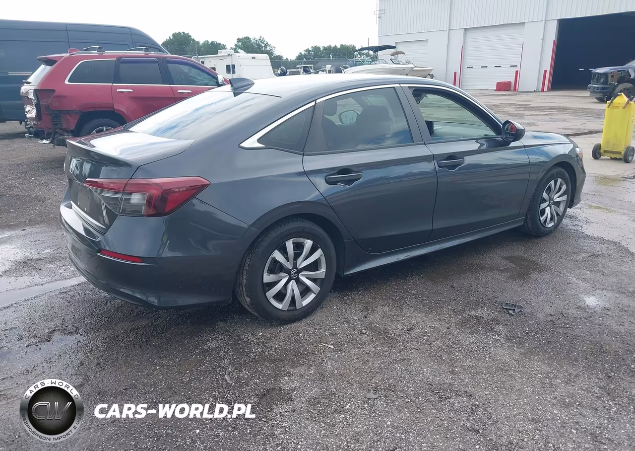 2025 Honda Civic Lx VIN:2HGFE2F20SH519727 - 4