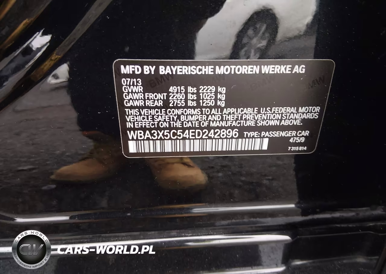 2014 BMW 328I Gran Turismo xDrive VIN:WBA3X5C54ED242896 - 9
