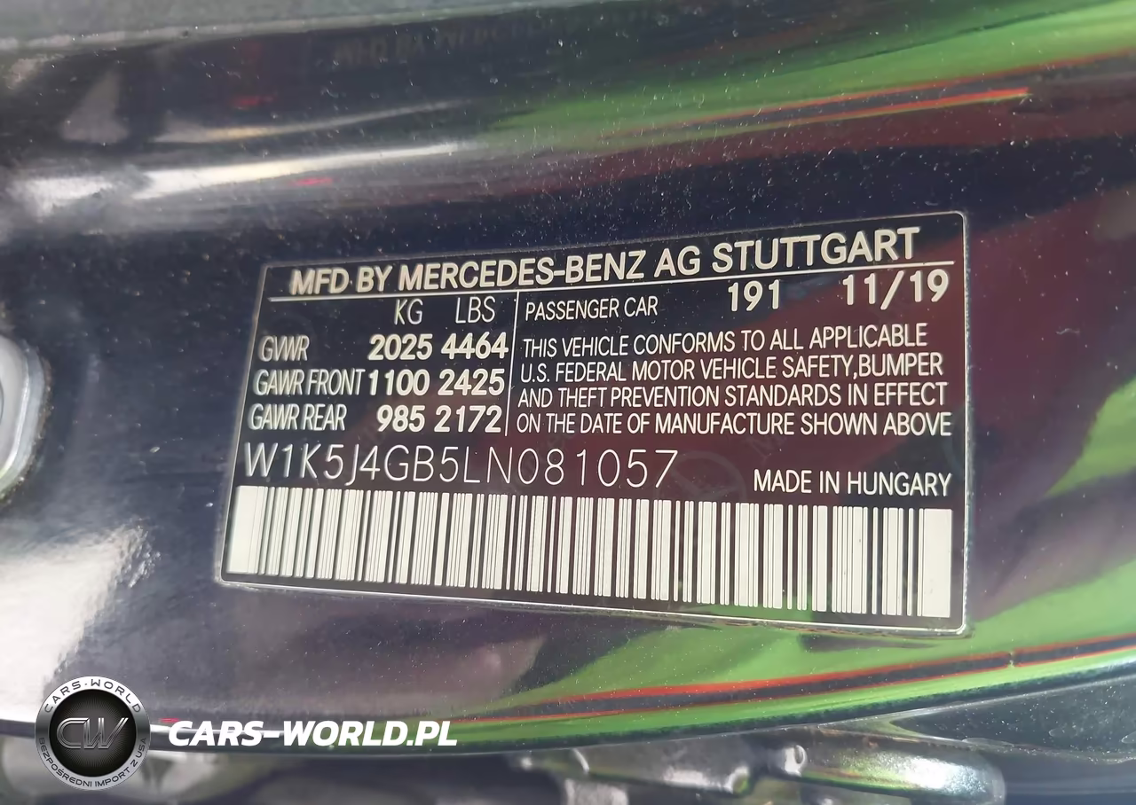 2020 Mercedes-Benz Cla 250 VIN:W1K5J4GB5LN081057 - 9