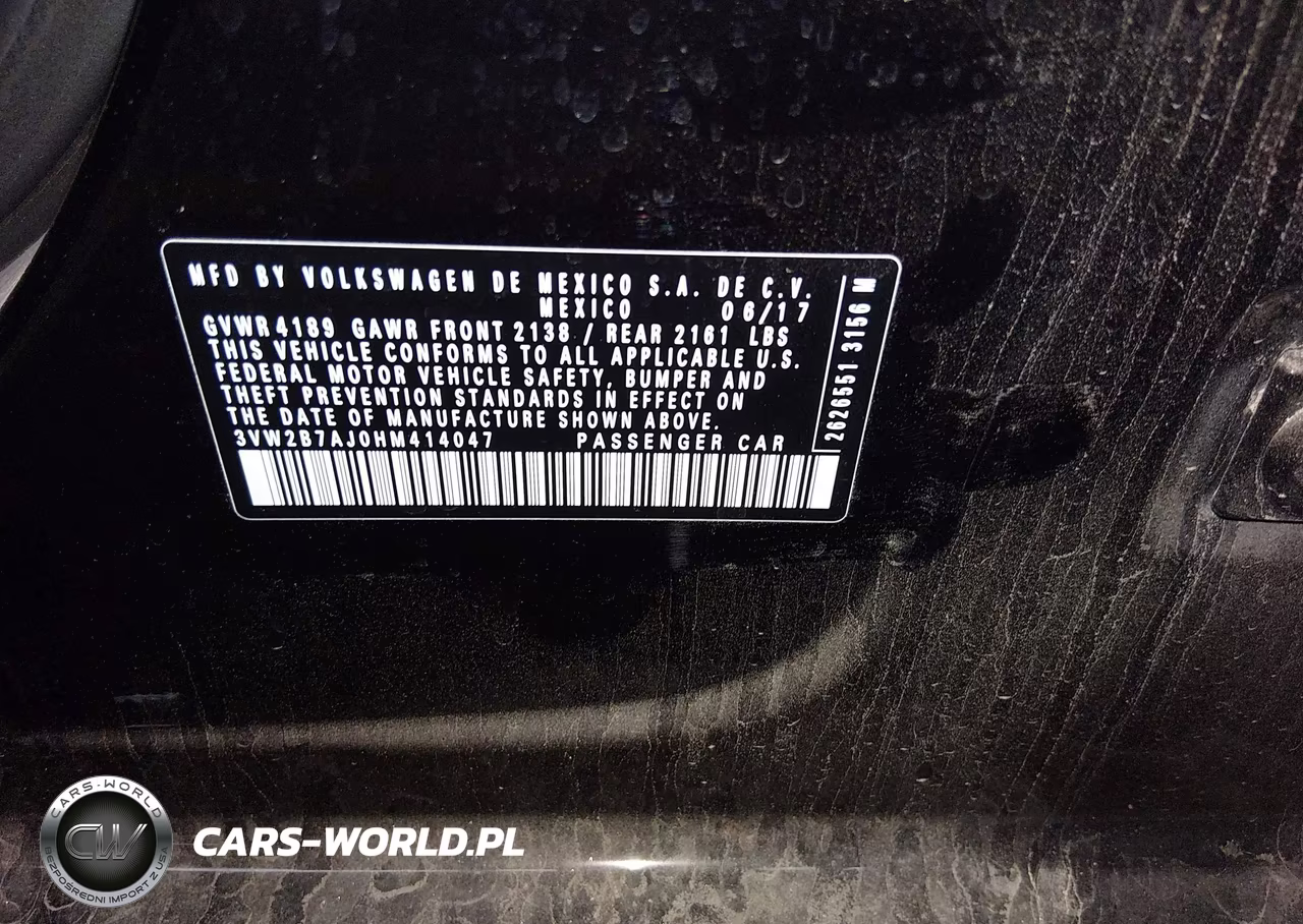 2017 Volkswagen Jetta 1.4T S VIN:3VW2B7AJ0HM414047 - 9