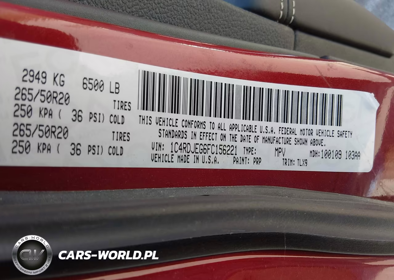 2015 Dodge Durango Citadel VIN:1C4RDJEG6FC156221 - 9