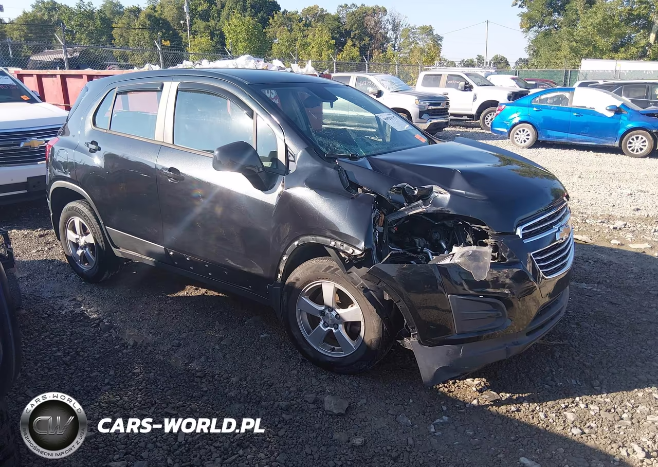 2015 Chevrolet Trax 1Ls VIN:3GNCJPSB4FL252662 - 1