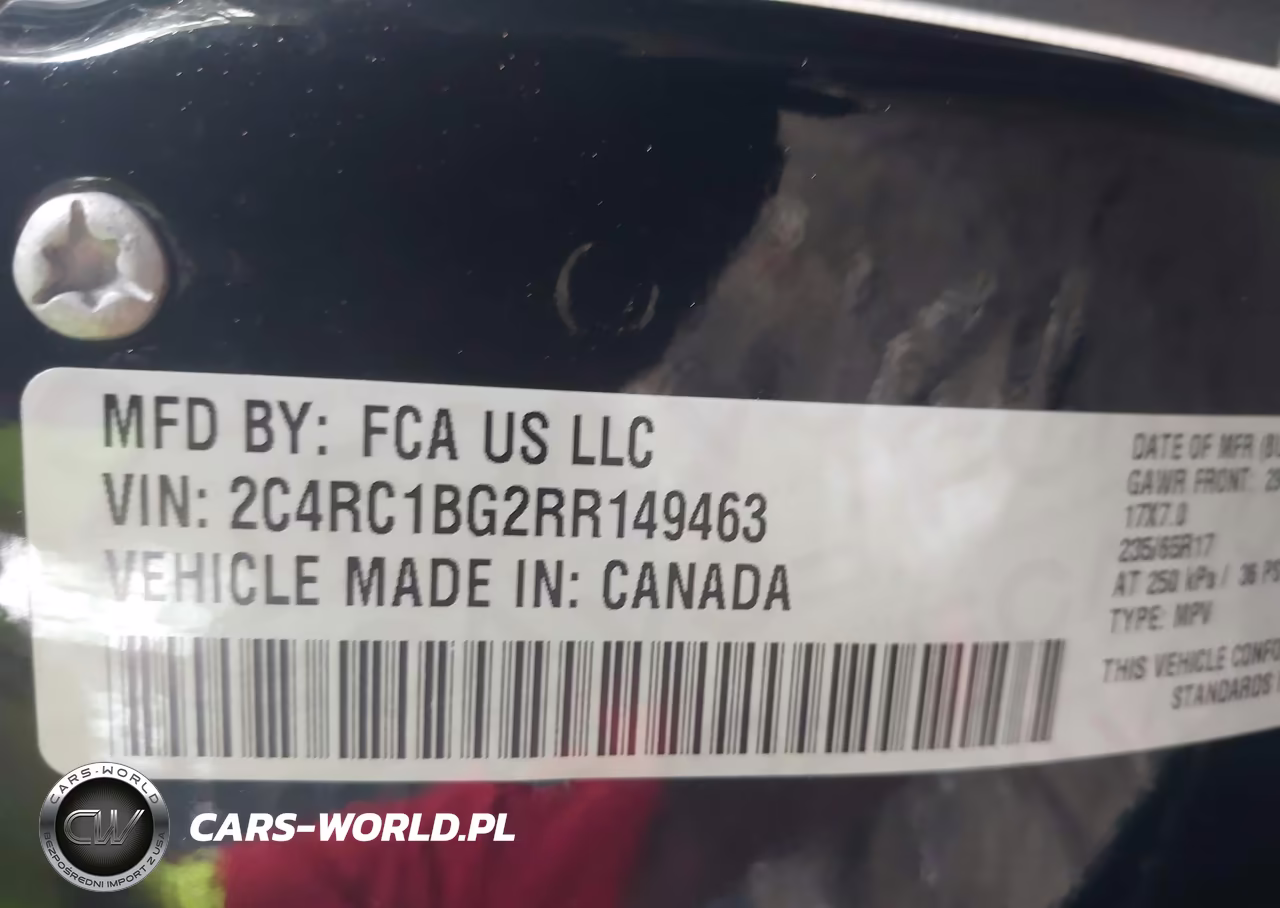2024 Chrysler Pacifica Touring L VIN:2C4RC1BG2RR149463 - 9