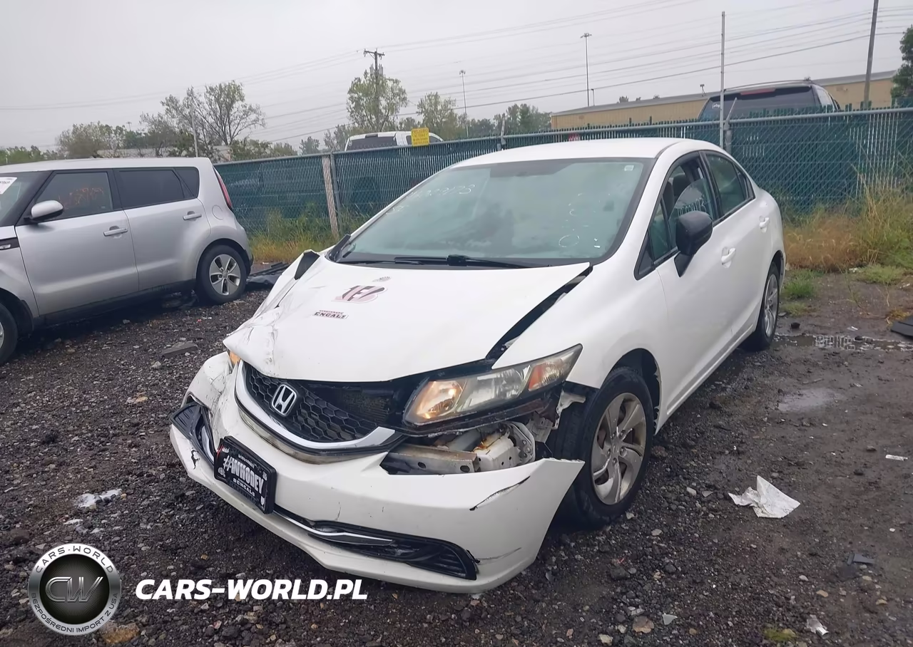 2015 Honda Civic Lx VIN:19XFB2F55FE041033 - 12