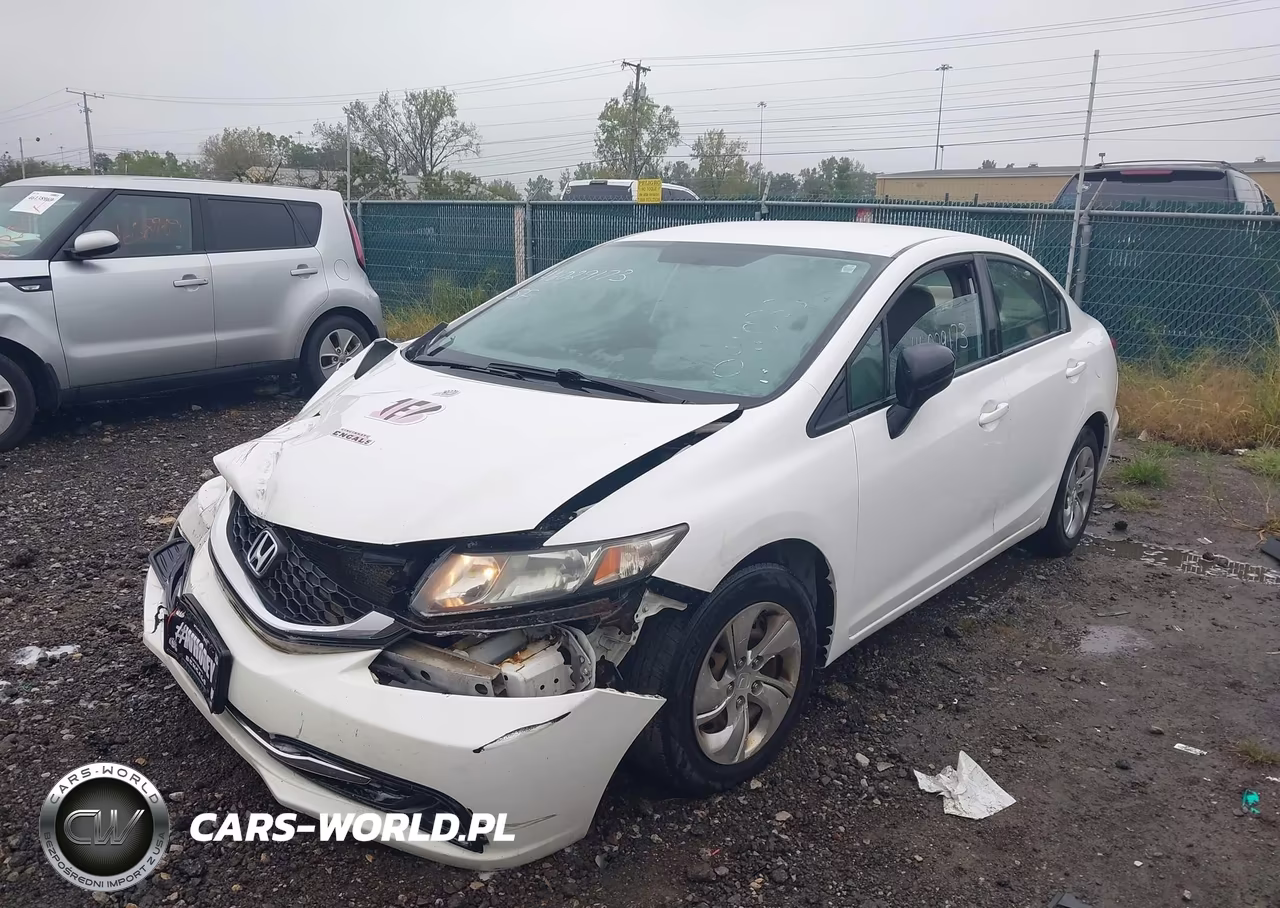 2015 Honda Civic Lx VIN:19XFB2F55FE041033 - 2