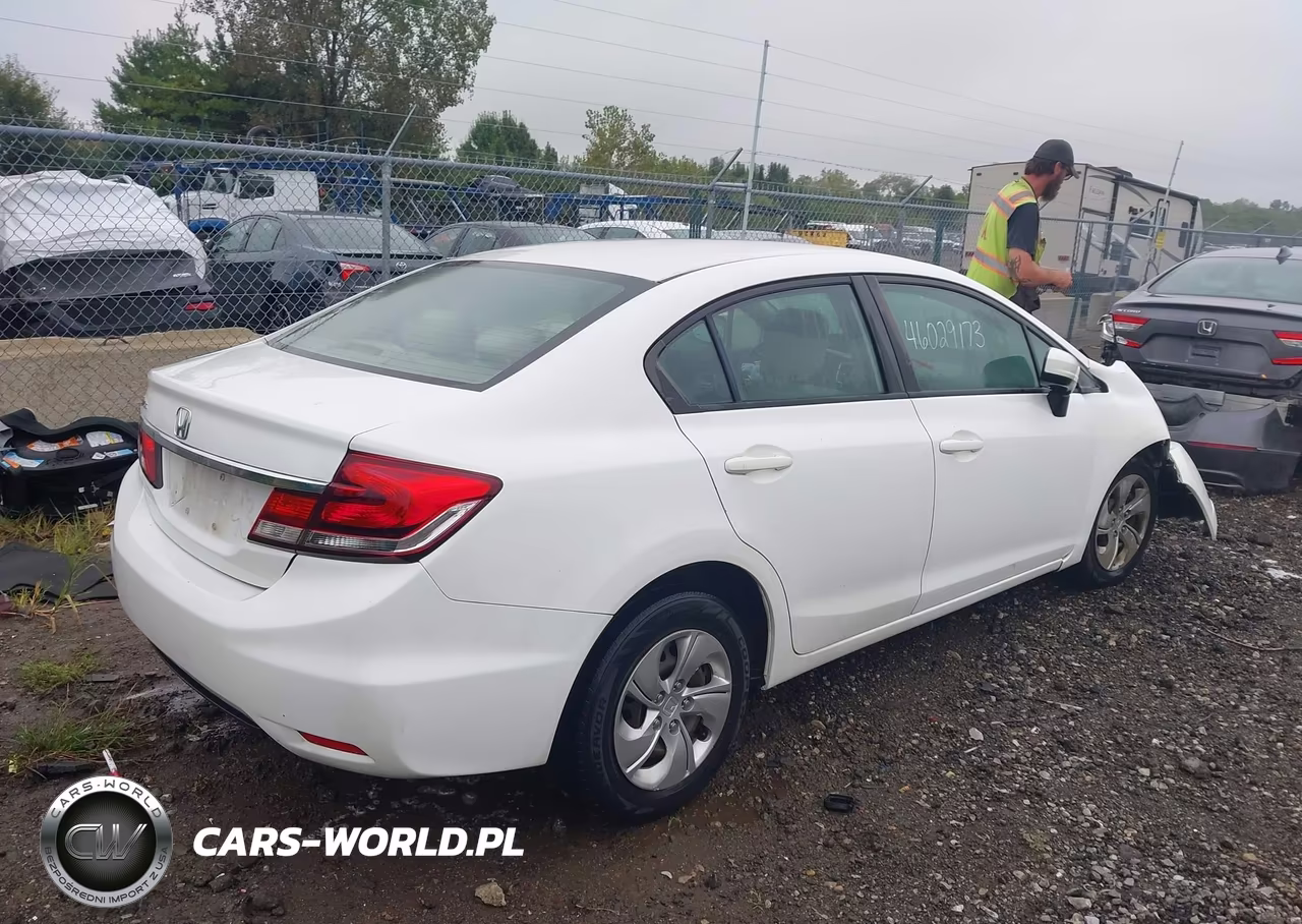 2015 Honda Civic Lx VIN:19XFB2F55FE041033 - 4