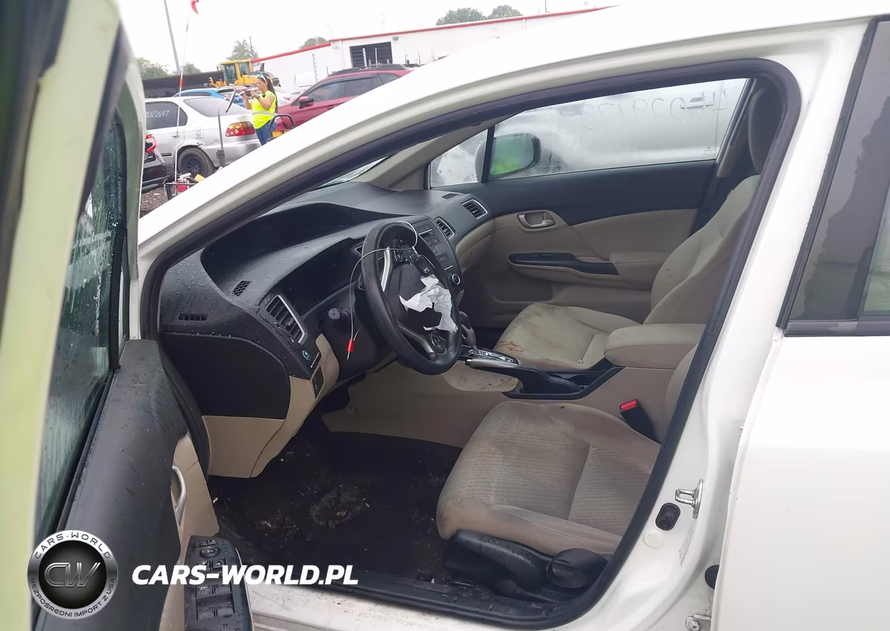 2015 Honda Civic Lx VIN:19XFB2F55FE041033 - 5