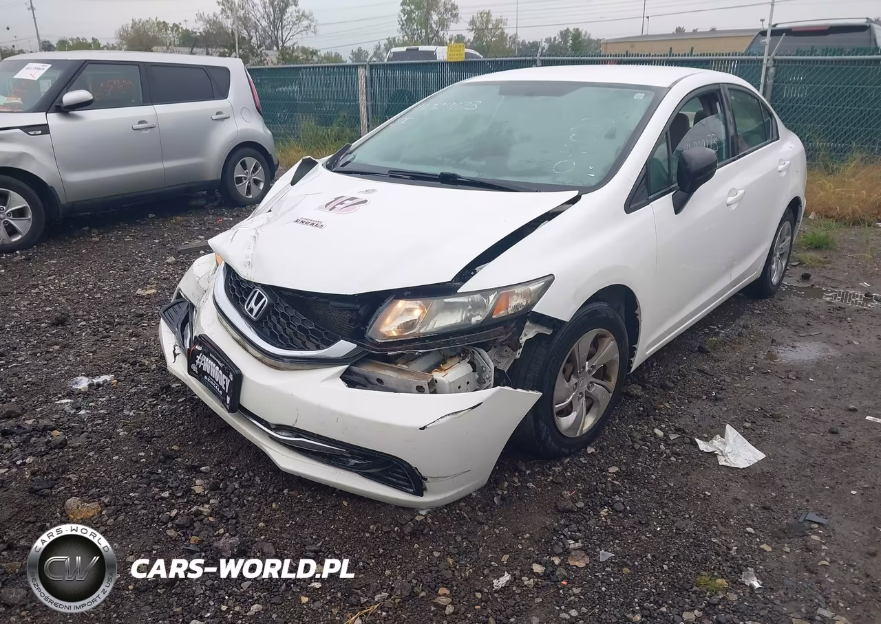 2015 Honda Civic Lx VIN:19XFB2F55FE041033 - 6