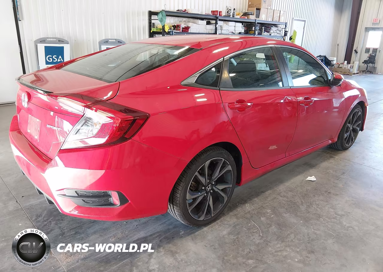 2019 Honda Civic Sport VIN:2HGFC2F85KH542768 - 4