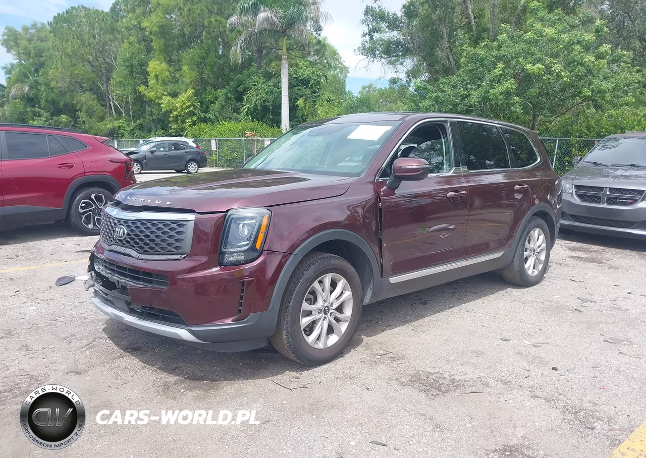 2021 Kia Telluride Lx VIN:5XYP24HC5MG162236 - 2