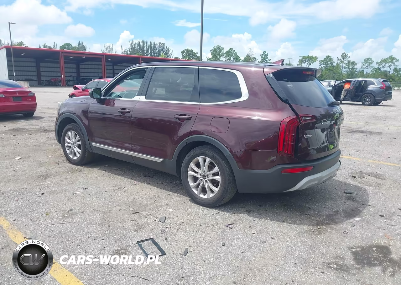 2021 Kia Telluride Lx VIN:5XYP24HC5MG162236 - 3