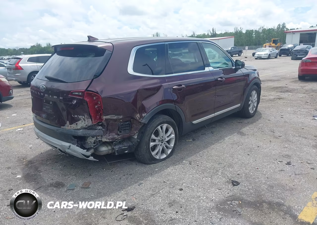 2021 Kia Telluride Lx VIN:5XYP24HC5MG162236 - 4