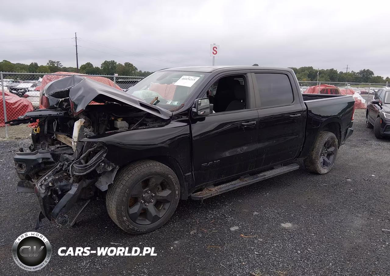 2019 Ram 1500 Big Horn-Lone Star 4X4 5'7 Box VIN:1C6SRFFT0KN630570 - 2