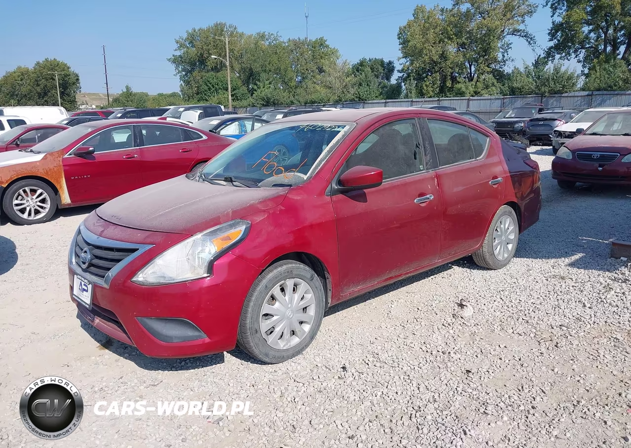 2019 Nissan Versa 1.6 Sv VIN:3N1CN7AP2KL861479 - 2