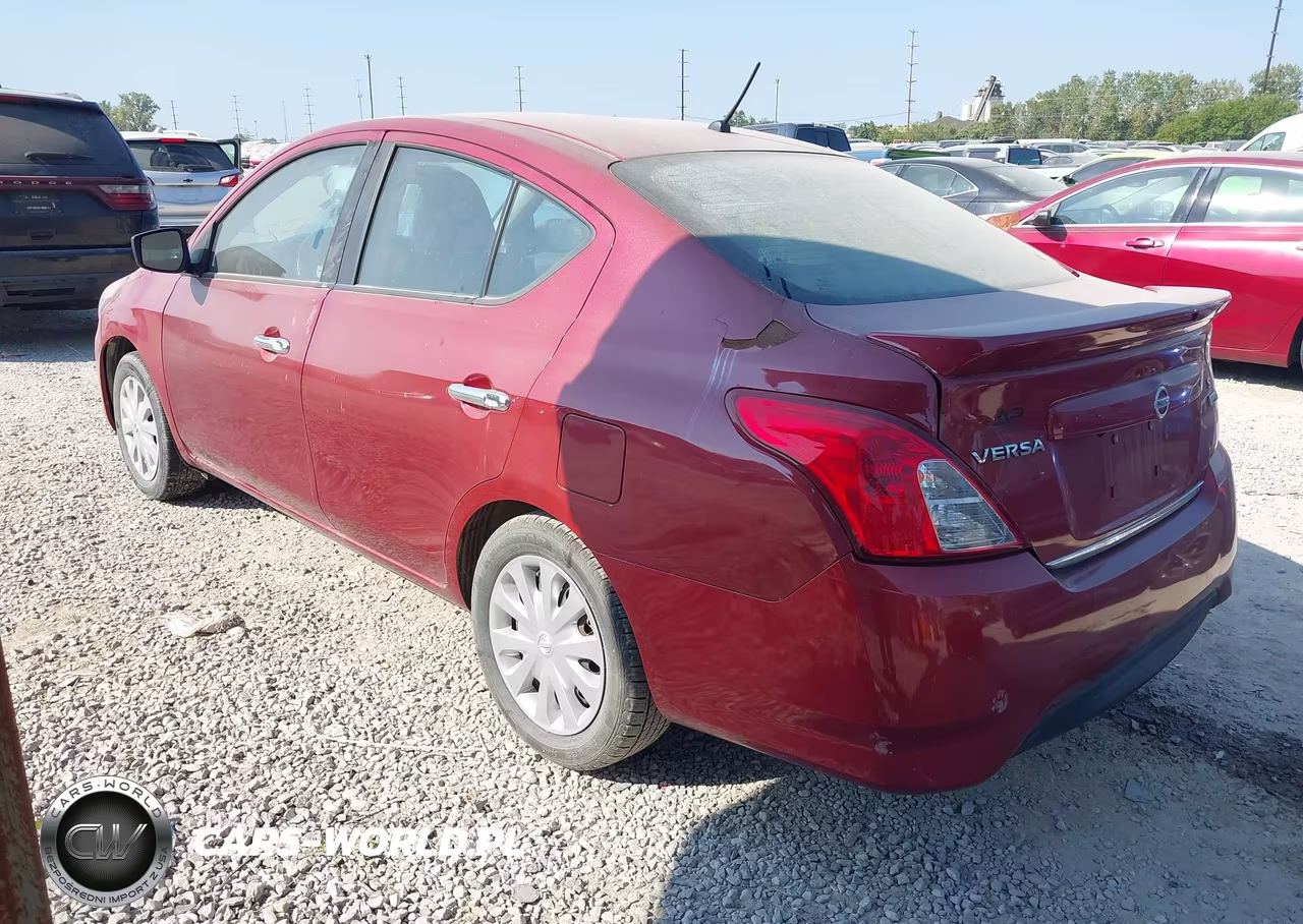2019 Nissan Versa 1.6 Sv VIN:3N1CN7AP2KL861479 - 3