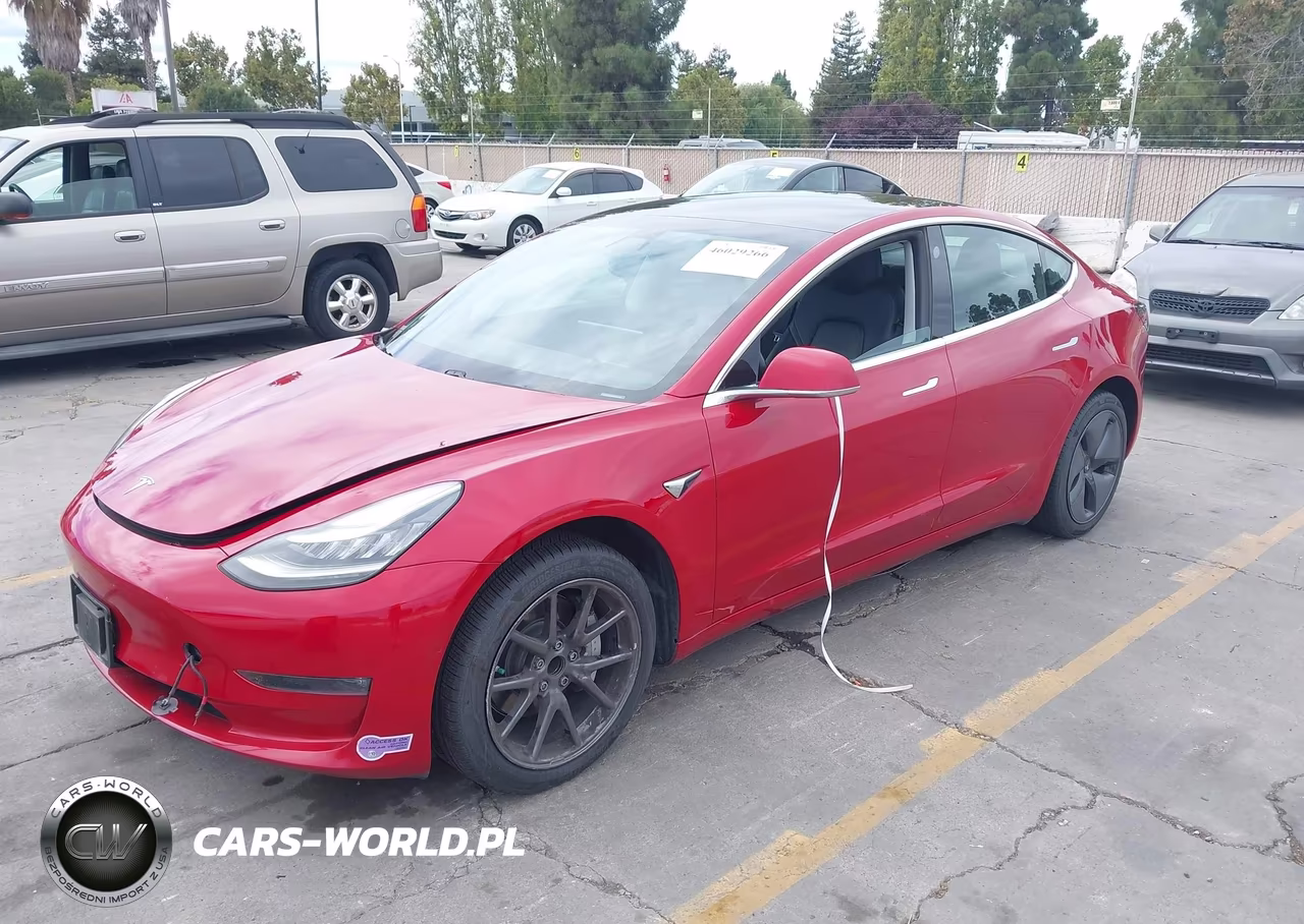 2019 Tesla Model 3 Long Range-Mid Range-Standard Range-Standard Range Plus VIN:5YJ3E1EA5KF307089 - 2