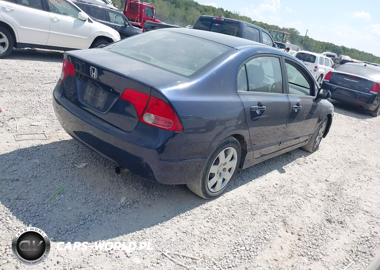 2008 Honda Civic Lx VIN:1HGFA16518L046061 - 4