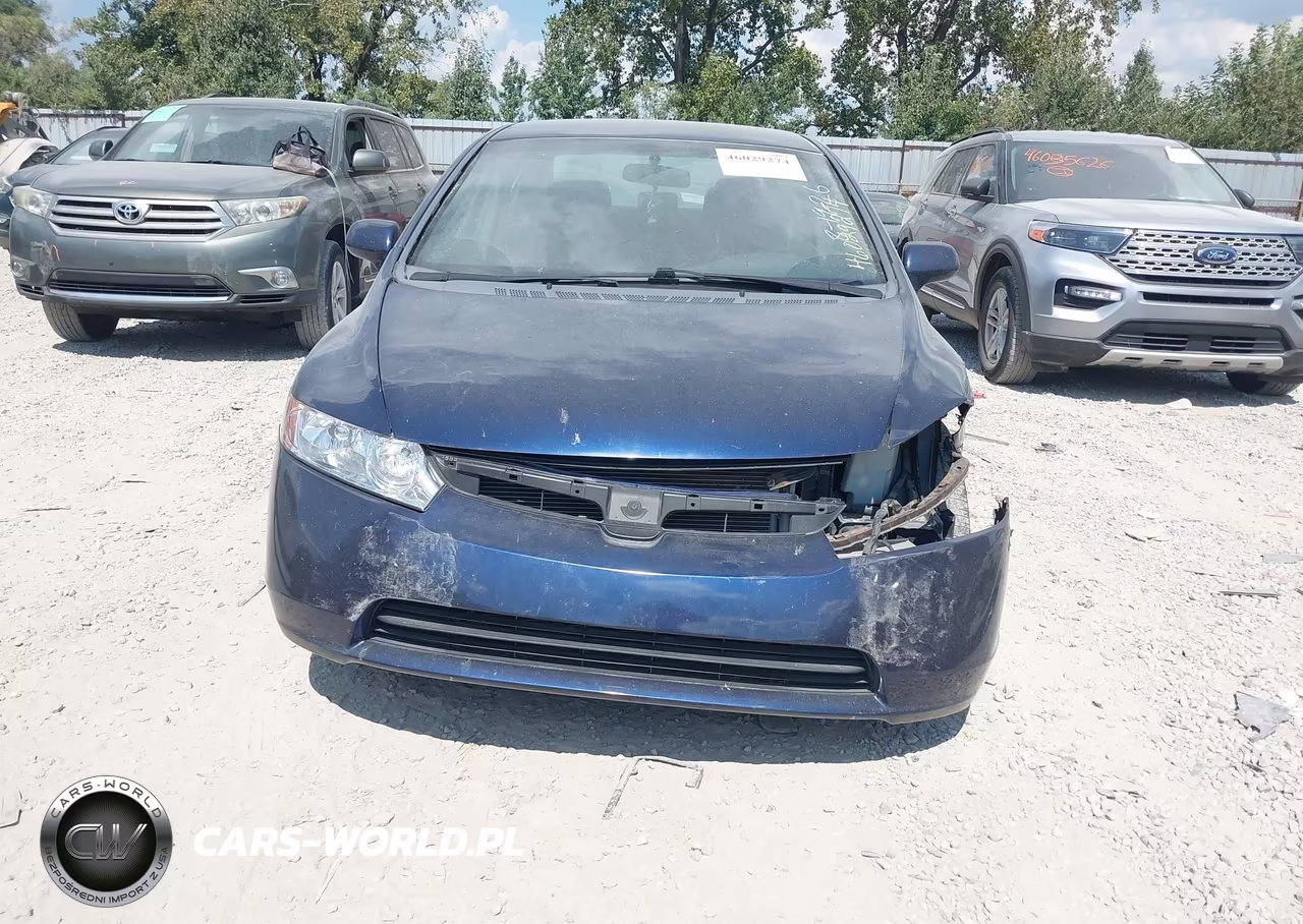 2008 Honda Civic Lx VIN:1HGFA16518L046061 - 6