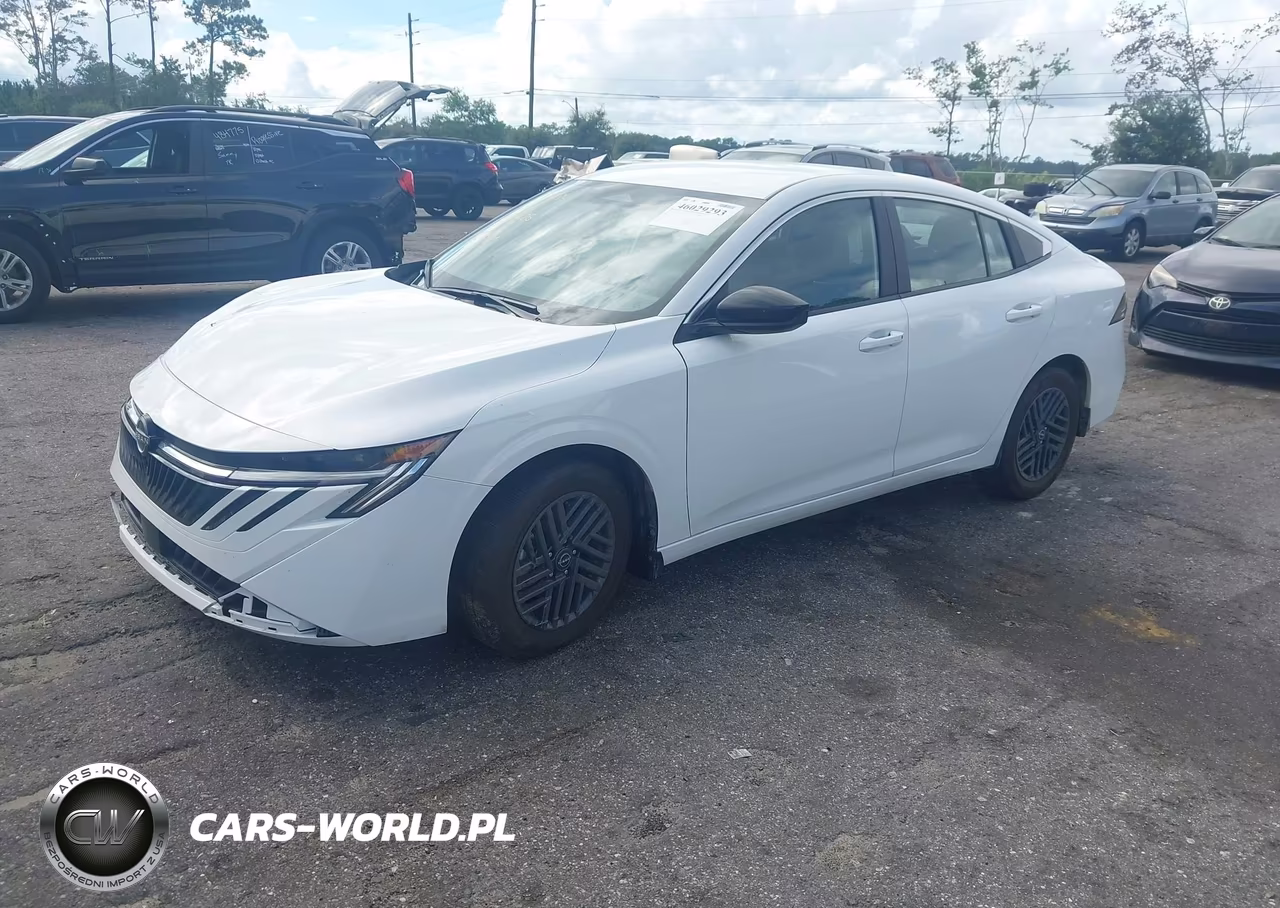 2026 Nissan Sentra Sv VIN:3N1AB9CV6TY294303 - 2