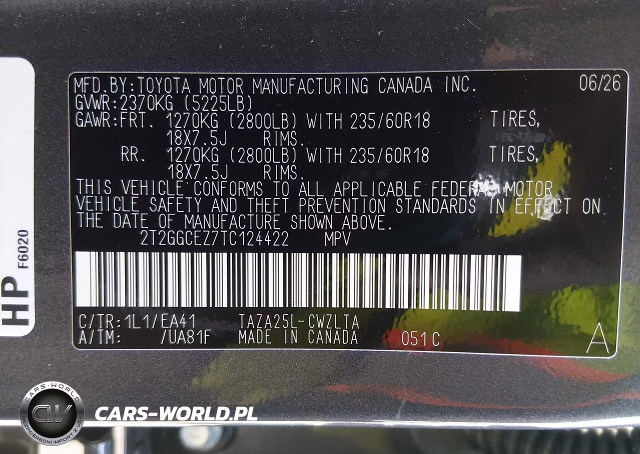 2026 Lexus Nx 350 Premium VIN:2T2GGCEZ7TC124422 - 9