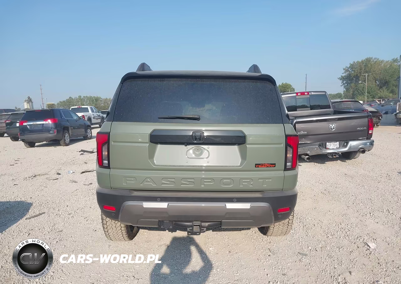 2026 Honda Passport Awd Trailsport Elite-Awd Trailsport Elite Blackout VIN:5FNYF9H86TB045966 - 17