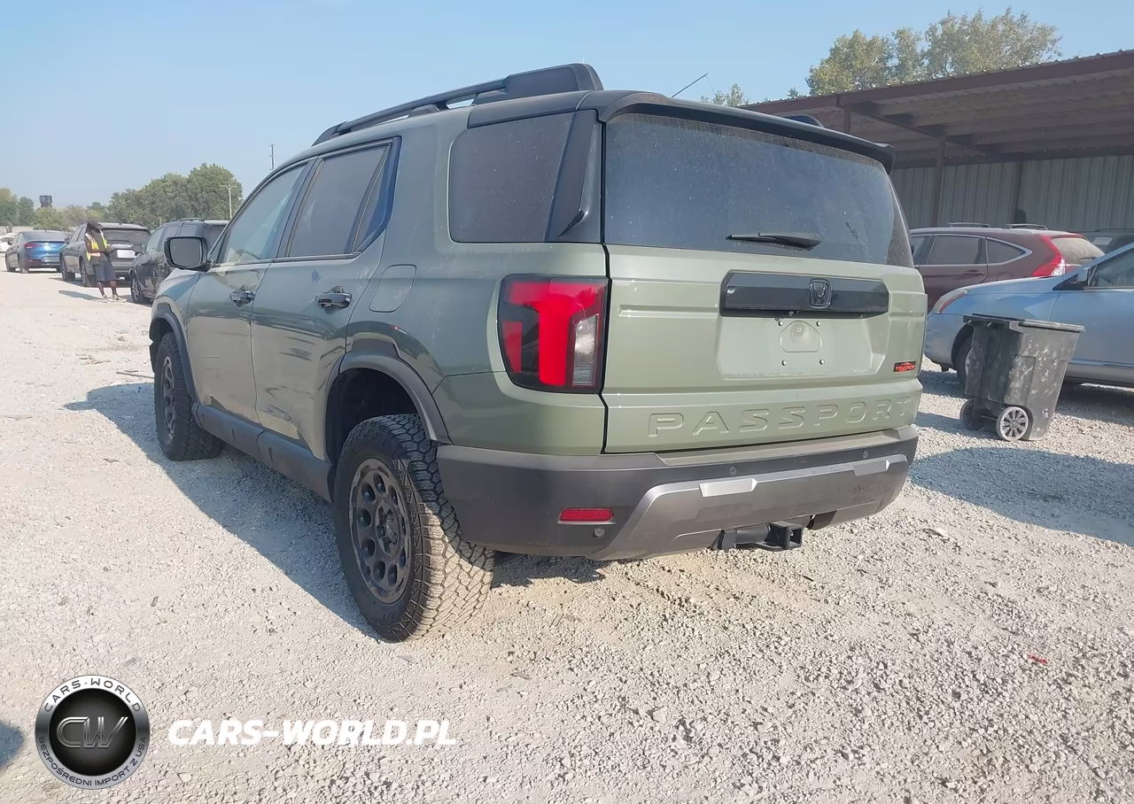 2026 Honda Passport Awd Trailsport Elite-Awd Trailsport Elite Blackout VIN:5FNYF9H86TB045966 - 3
