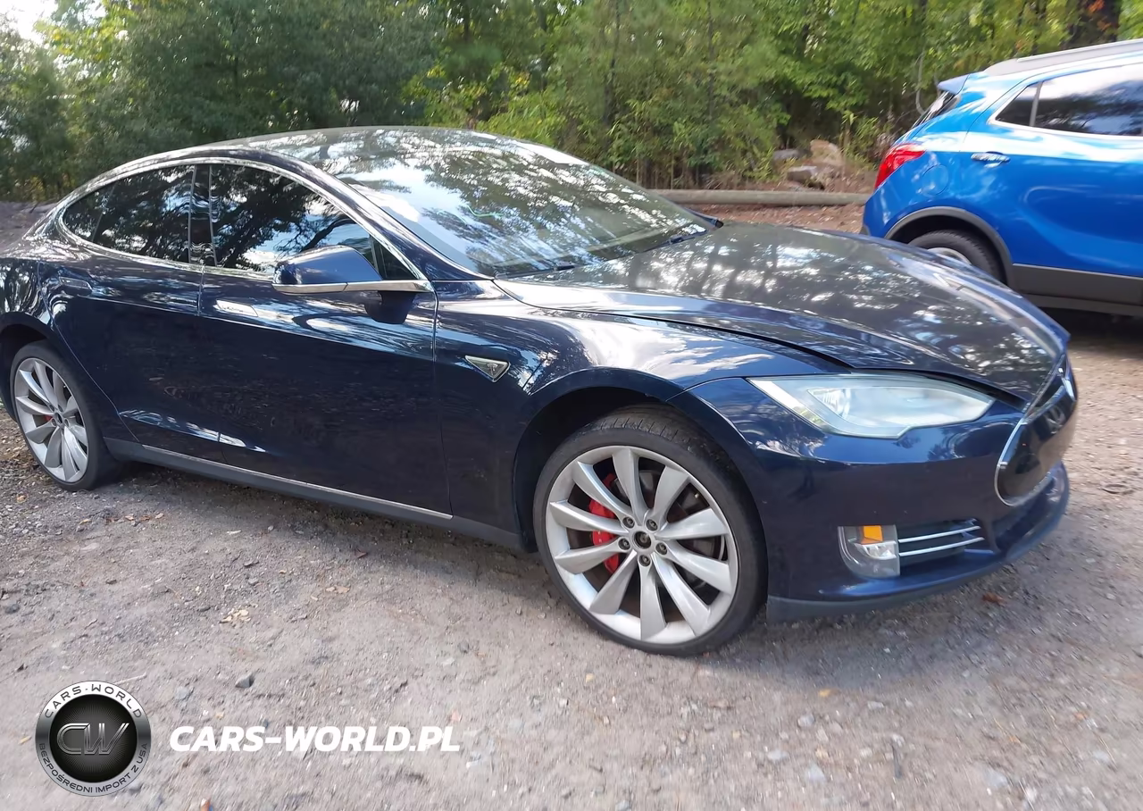 2014 Tesla Model S P85D VIN:5YJSA1H20EFP62366 - 1