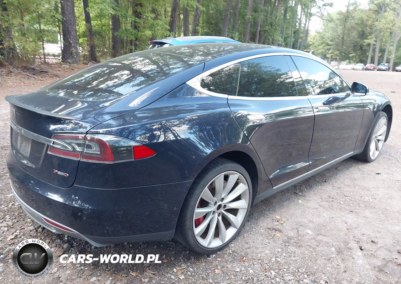 2014 Tesla Model S P85D VIN:5YJSA1H20EFP62366 - 4