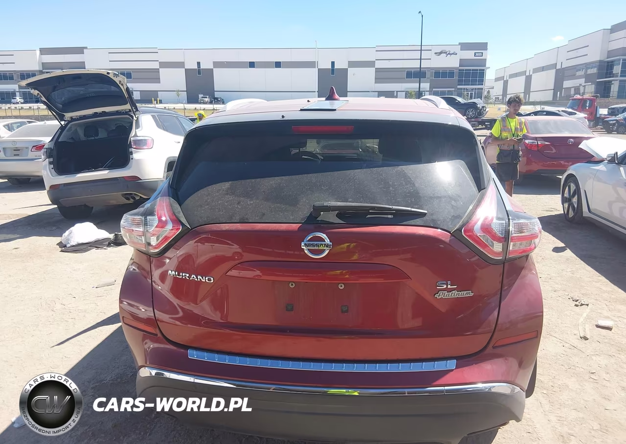 2017 Nissan Murano Sl VIN:5N1AZ2MGXHN128253 - 15
