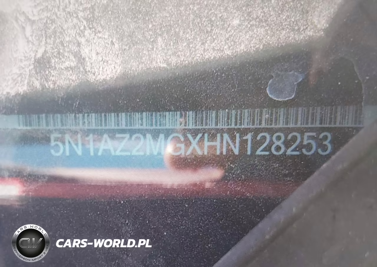 2017 Nissan Murano Sl VIN:5N1AZ2MGXHN128253 - 9